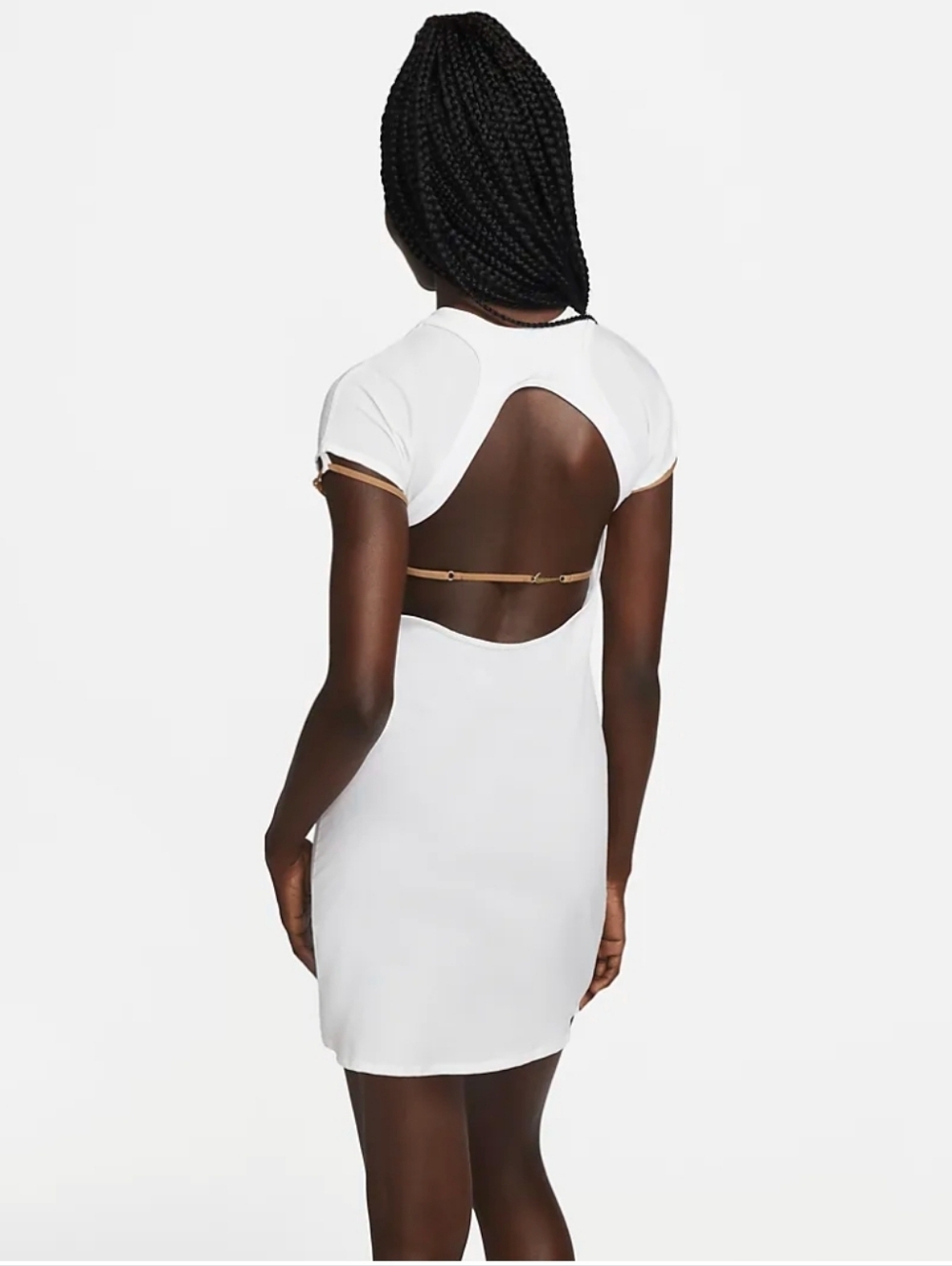 Jacquemus x Nike White La Robe Athleisure Mini Dress NWT FLAWED